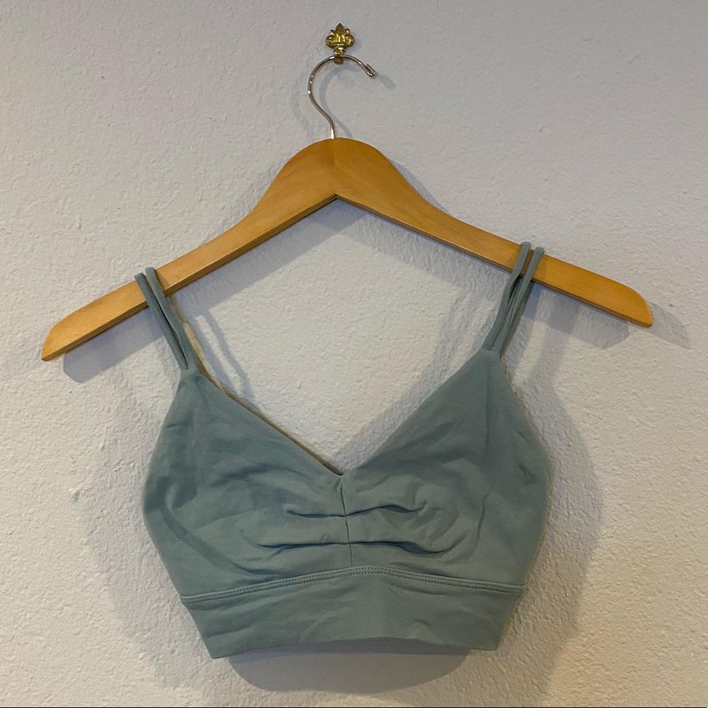 Light blue sports bra - Glyder Brand - XS